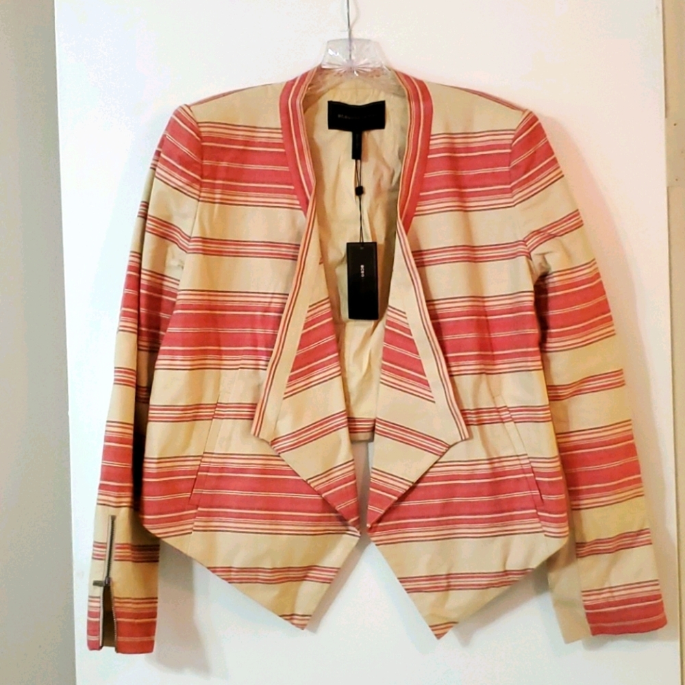 BCBG AZRIA AZTEC CROP BLAZER